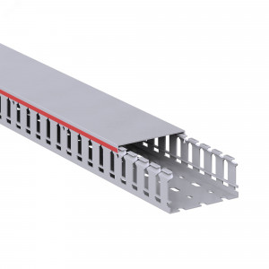 Короб перфорированный, серый RL12 80x40 00163RL