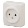 11-2201-02 Розетка 2P, 16A-250В, IP20, ОУ, Эксперт, сл.кость (20/200/4000) Б0031552