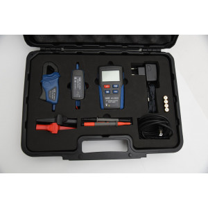 DT-175CV1 Регистратор тока и напряжения, Регистратор тока 10-200А (50-60Гц) ±2%±1А, напряжения 10-600В (40Гц-1кГц) ±2%±1В, 3 режима измерения и записи, период измерения: от 1сек. до 24 часов, память 100096 ячеек, USB, ПО