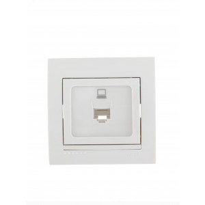 DERIY Розетка RJ45 белый 702-0202-139