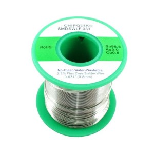 SMDSWLF.031 8OZ, Припой LF S Wire 96.5/3/0.5 T/S/C N/C .031 .5lb