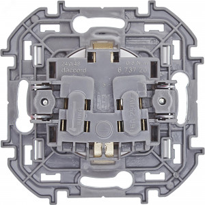 Розетка 1-м СП Inspiria 16А IP20 250В 2P+E немецк. стандарт механизм бел. Leg 673720