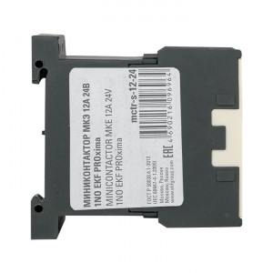 Миниконтактор МКЭ 12А 24В 1NO EKF PROxima Mctr-s-12-24