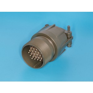 MS3101E-24-28P, Разъём серии MS 24 контакта, вилка на кабель, наружная резьба