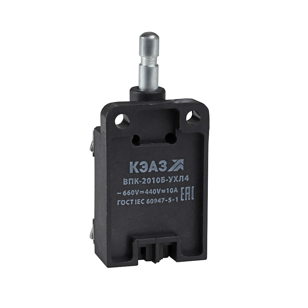 Изображение товара Выключатель путевой ВПК 2010Б УХЛ4 660 В 10 А монтажная плата