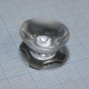 CA11264_HEIDI-D, Линза с клеевой основой для LG LEMWA33X 12°/ OsramOslon80 7°/Oslon150 9°/OslonSquare 10°/Cree XP-G 12° 21.6 мм H:11.7 мм