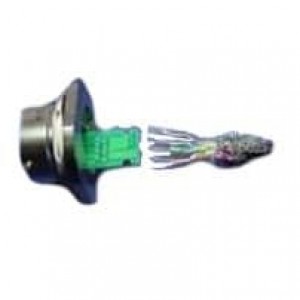 RJF72N00, Модульные соединители / соединители Ethernet 8-Hole RJ45 Cordset Jam Nut Receptacle