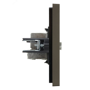 FORTE&PIANO Розетка TV проходная FP329 серый IEK FP-A10-P-K03