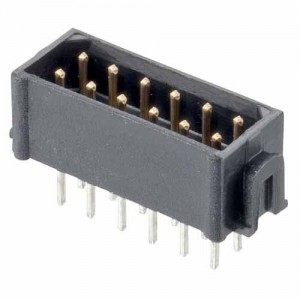 M80-8691822, Проводные клеммы и зажимы 9+9 POS DIL MALE VERT UNLATCHED TINLD