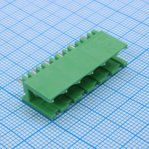 2EGTV-5.08-06P-14-00, Разъемный клеммный блок на плату, 6 контактов. Серия 2EGTV-5.08