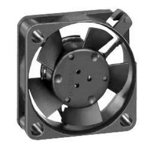 255H, Вентиляторы постоянного тока DC Tubeaxial Fan, 25x25x8mm, 5VDC, 2.6CFM, 0.6W, 12000RPM, 23dBA, Sintec Bearing
