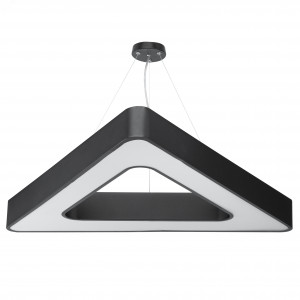 Светильник светодиодный Geometria Delta SPO-153-B-40K-030 30Вт 4000К 2100Лм IP40 600*600*80 черный подвесной Б0050579