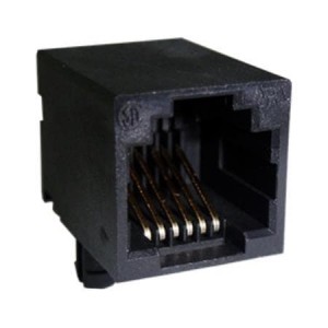 RJE0112001, Модульные соединители / соединители Ethernet 6P2C Single Port No Shield