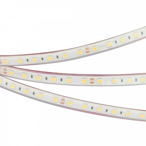 Лента герметичная RTW-PFS-B60-13mm 24V Cool 10K (14.4 W/m, IP68, 5060, 5m) 036443, Светодиодная лента RTW-PFS-B60, герметичная IP68 (PFS-полная силиконовая экструзия). Светодиоды 5060, 60 шт/м (300 шт на 5 м), белая плата, ширина 13 мм, скотч 3M. Цвет ХОЛОДНЫЙ 10000K, цветопередача CRI>80, угол 120°. Питание 24V, мощность 14.4 Вт/м (72