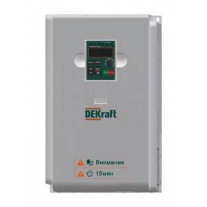 Преобразователь частоты DEKV060 11кВт 380В 3ф с тормозн. модулем DEKV060G011T4B