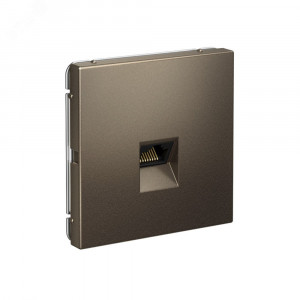 ARTGALLERY РОЗЕТКА компьютерная RJ45, кат. 5е, механизм, МОККО GAL000683