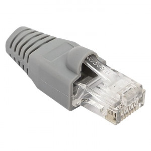 Колпачок изолирующий TERACOM для коннекторов RJ-45 PVC серый (упак.10шт) [TRC-BT-RJ45-PVC-10]