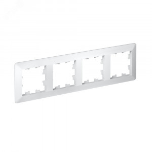 ATLASDESIGN AIR 4-постовая РАМКА, БЕЛЫЙ/дымчатый белый ATN220104