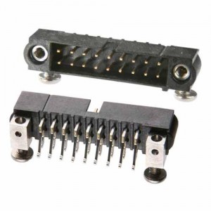 M80-5432022, Проводные клеммы и зажимы 10+10 WAY M HORZ SMT BRDMT 5MM JS
