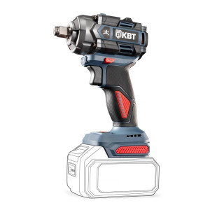 Гайковерт WB-20-500 без АКБ и ЗУ серия ПРОФИ, Гайковерт ударный аккумуляторный 20V бесщеточный с максимальным крутящим моментом 500 Нм, патрон квадрат 1/2", в комплекте нет АКБ и зарядного устройства