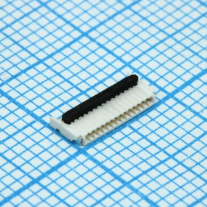 5034801400, Соединитель FPC 14 контактов шаг 0.5mm угловой для поверхностного монтажа лента на катушке