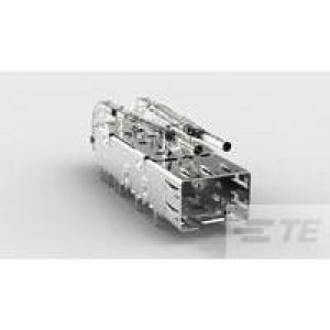 1367629-2, соединитель для ввода/вывода cage assy 20 press fit sfp w