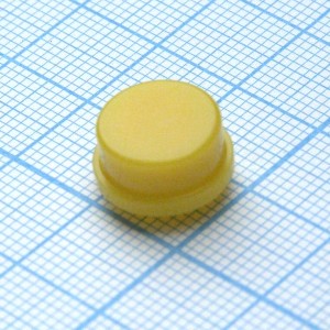 Колпачок A24 желтый, Колпачок желтый (D=13, H=8)