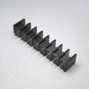 DG55C-B-08P-13-00A(H), Барьерный клеммный блок 8 контактов. Серия DG55C-B