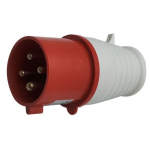 ВИЛКА ПЕРЕНОСНАЯ AM-024 32A 380V~415V 3P, ВИЛКА ПЕРЕНОСНАЯ AM-024 32A 380V~415V 3P+E IP44 (ANDELI)