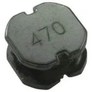 SRN1060-470M, Индуктивность SMD силовая полуэкранированная проволочная 47мкГн ±20% 100кГц 16Q-Фактор феррит 2.5A 110мОм по постоянному току лента на катушке