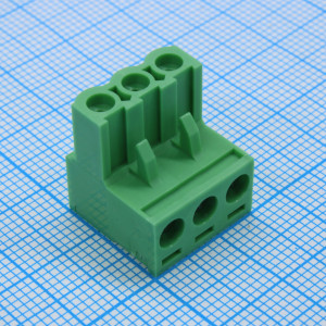 2EGTK-5.08-03P-14-00, Разъемный клеммный блок, 3 контакта. Серия 2EGTK-5.08