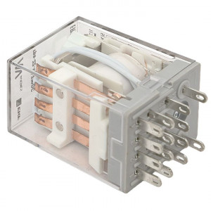 Реле промежуточное RPA 22/4 5A 220В DC AVERES rpa-22-4-220DC