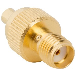 242143, РЧ адаптеры - междусерийные Adapter SMA Jack To MMCX Jack