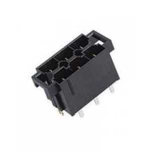 43915-1401, Проводные клеммы и зажимы MFSr DR Vert Hdr Asy Sil 6ckt 062 lubed