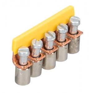 Соединительная перемычка IVB WK 4 - 5, Соединительная перемычка, 5 полюсов, неизолированная, винтовая, для клемм: WK 4/U; WK 4TKS