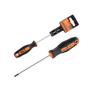 Отвертка позидрайв двухкомпонентная, CR-V тип PZ0x100, серия "Алмаз" SQ1006-1202