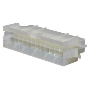 15-06-0245, Проводные клеммы и зажимы PLUG DUAL ROW 24POS w/panel mount ears