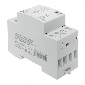 Контактор модульный КМ 25А 3NO+1NC 230VAC (2 мод.) AVERES EKF