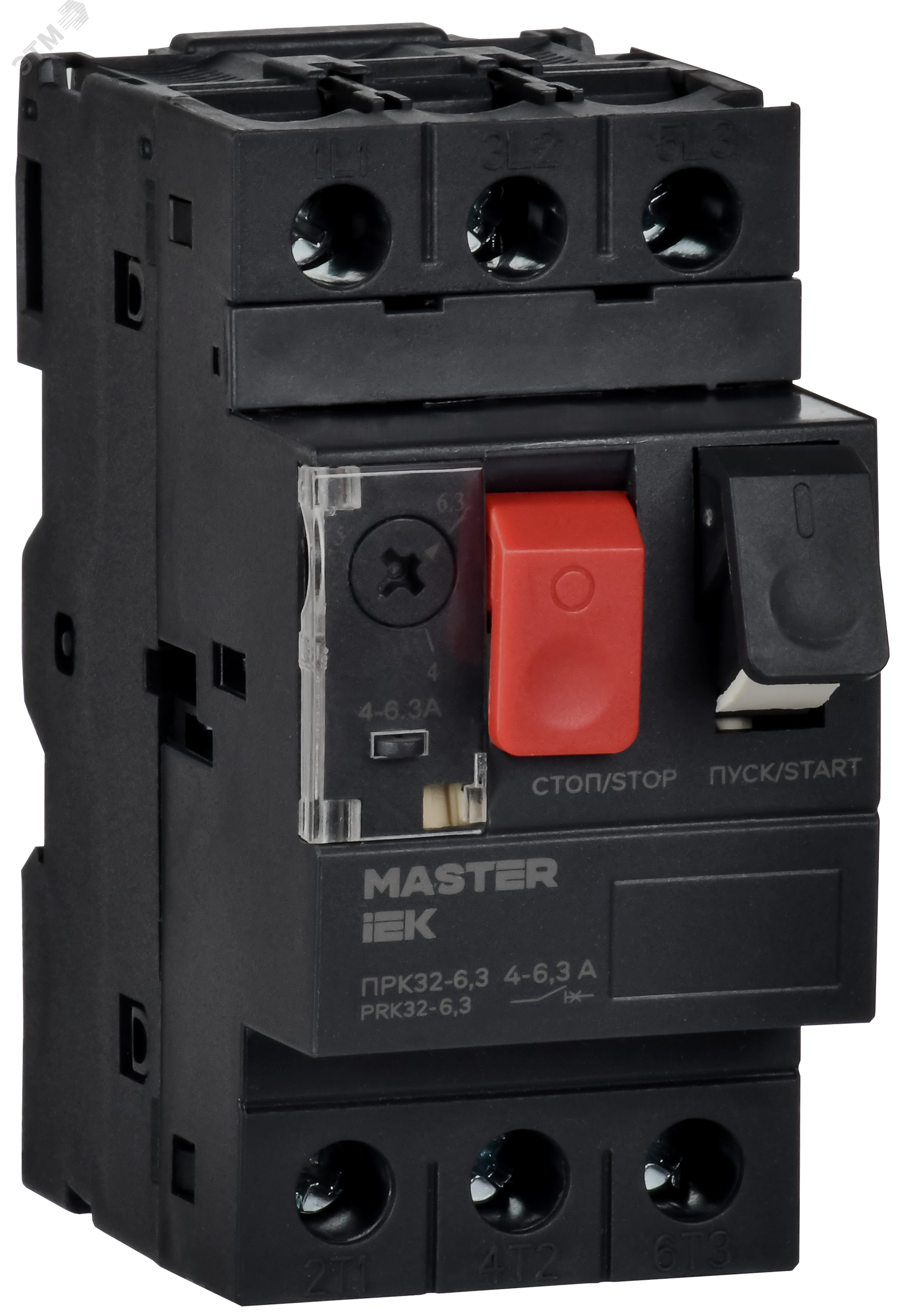 Пускатель ПРК32-6.3 In6.3А Ir4-6.3А Ue 660В DMS11-D63