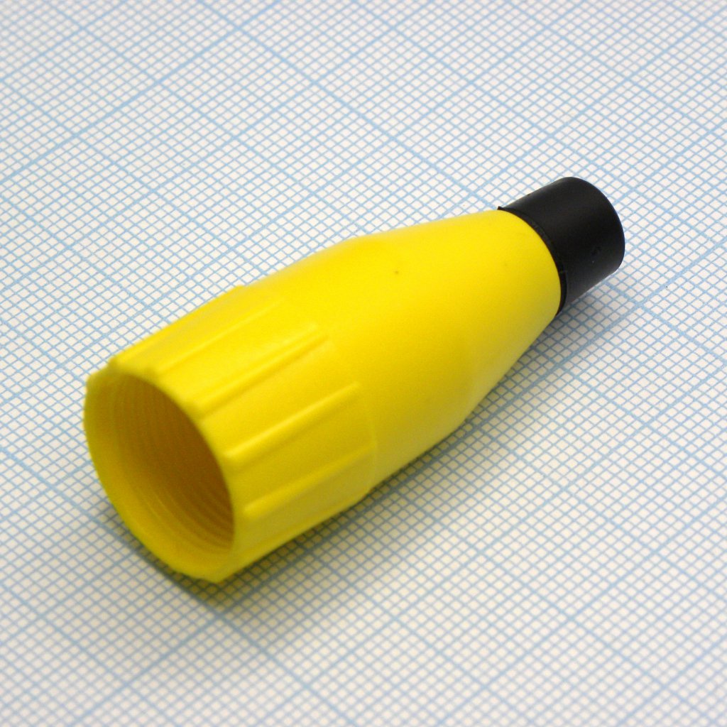 XLR колпачок желтый d = 3-6.5мм
