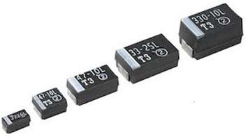 В продаже танталовые конденсаторы SMD