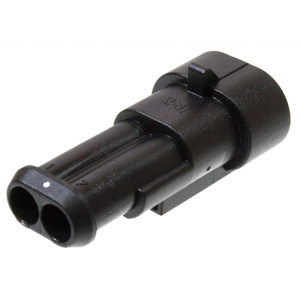 282104-1, Корпус разъема Superseal 1.5, вилка, 2PIN купить оптом и в ...