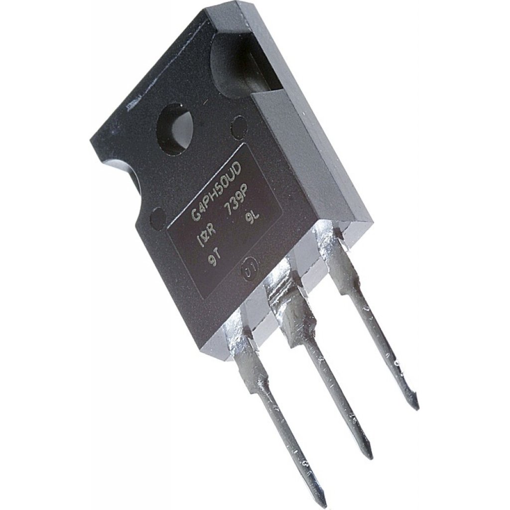 IRG4PH50UDPBF, Биполярный транзистор IGBT, 1200 В, 45 А, 200 Вт купить ...