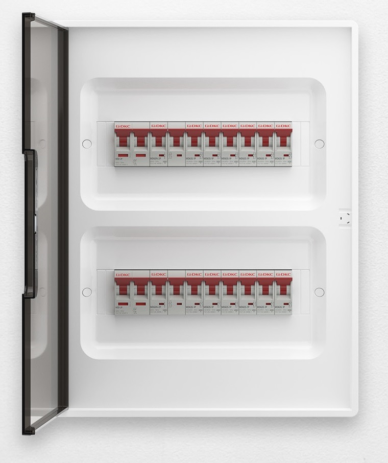 Новое поступление на склад от бренда DKC - модульные щитки серии 