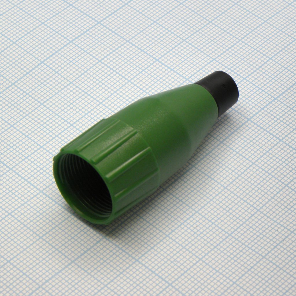 XLR колпачок зеленый d = 3-6.5мм