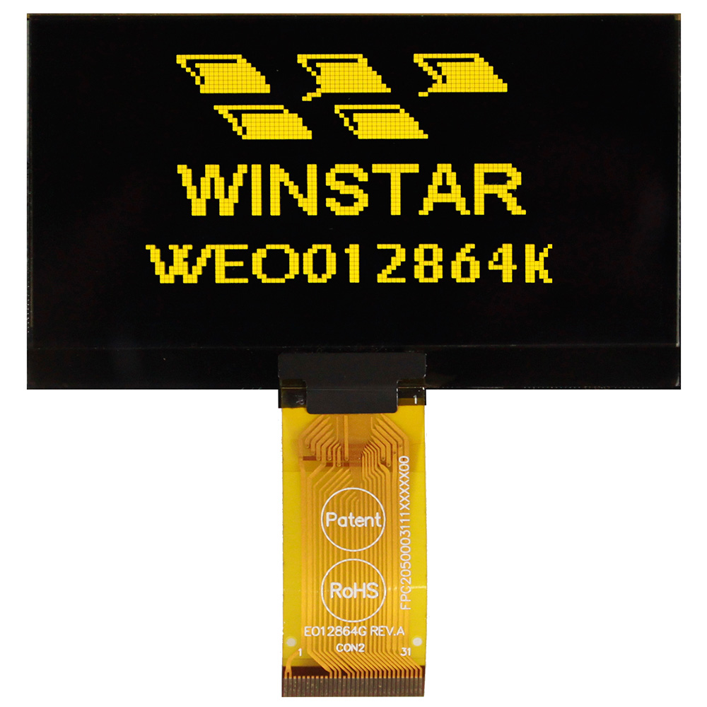Миниатюрные OLED-дисплеи для носимой электроники от Winstar