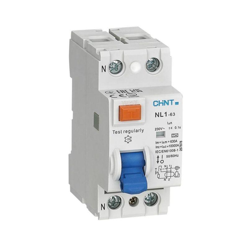 Выключатель дифференциального тока (УЗО) 2п 25А 30мА тип AC 6кА NL1-63 (R) 200212