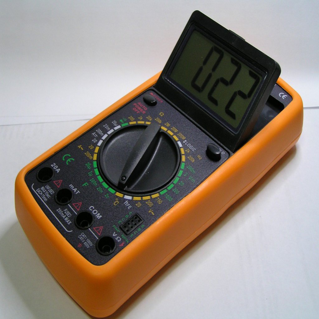  DT-9205A, Для измерения тока, напряжения, сопротивления .