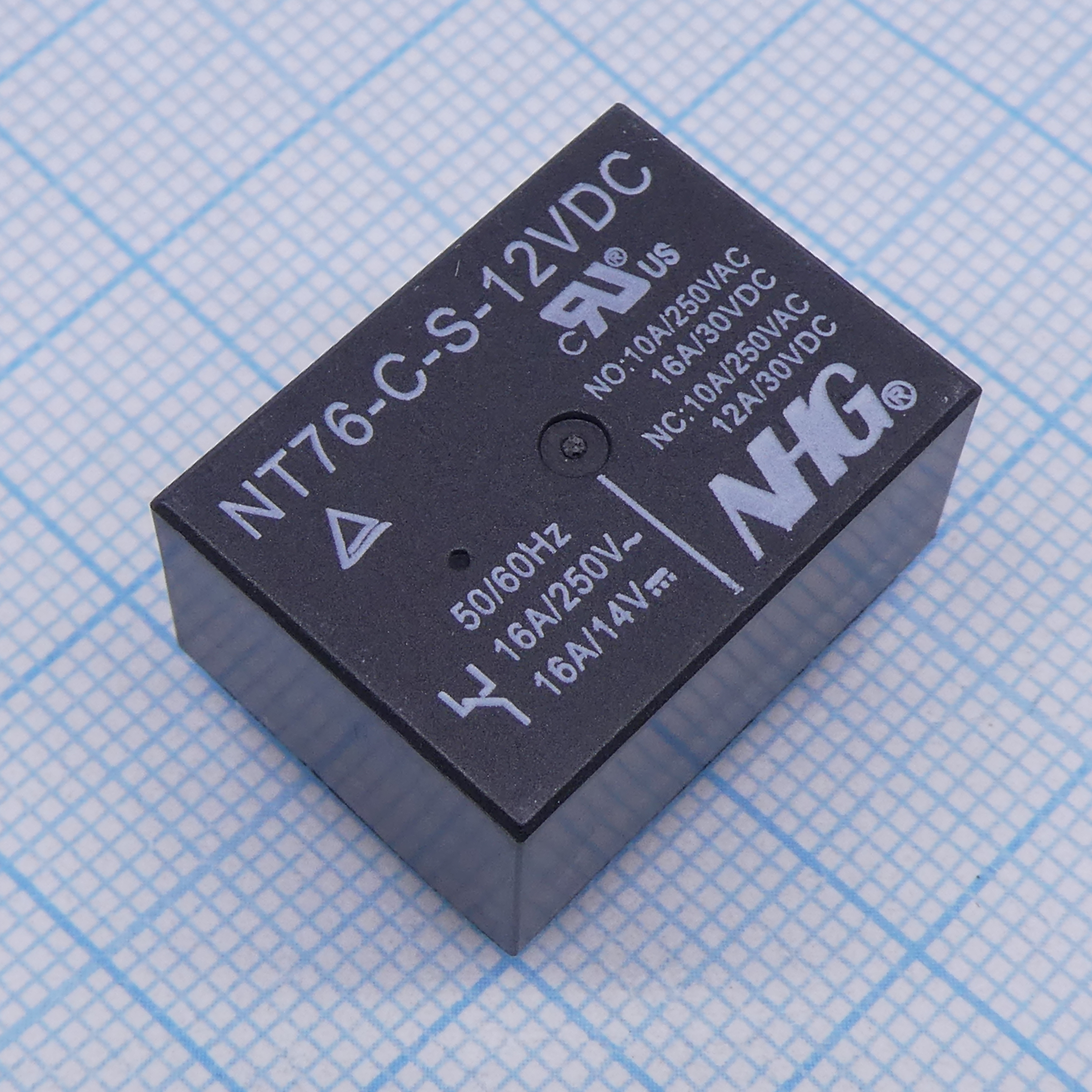 NT76-C-S-DC12V-0.45W (WIDE PIN)