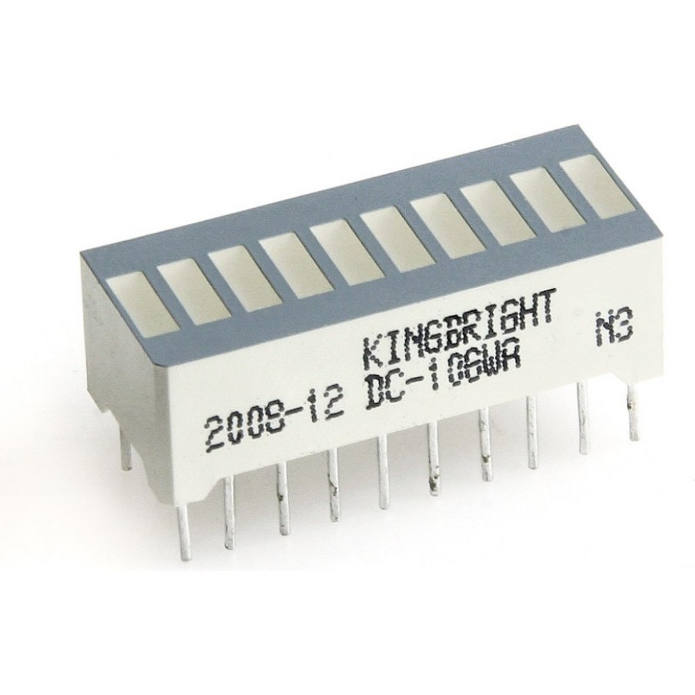 Новое поступление мнемонических и шкальных индикаторов от Kingbright